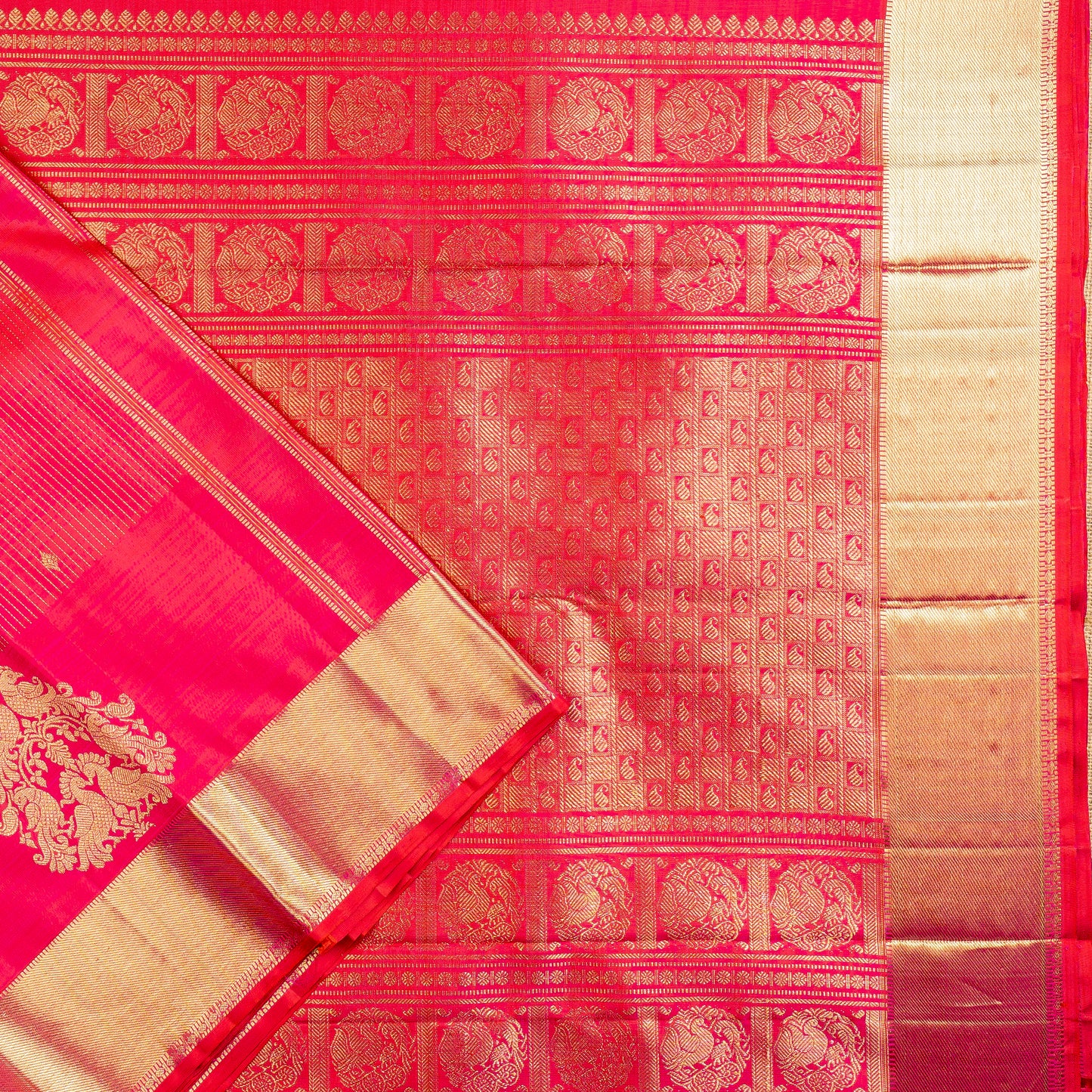 TN000022 - Pink Kanjivaram Pure Silk