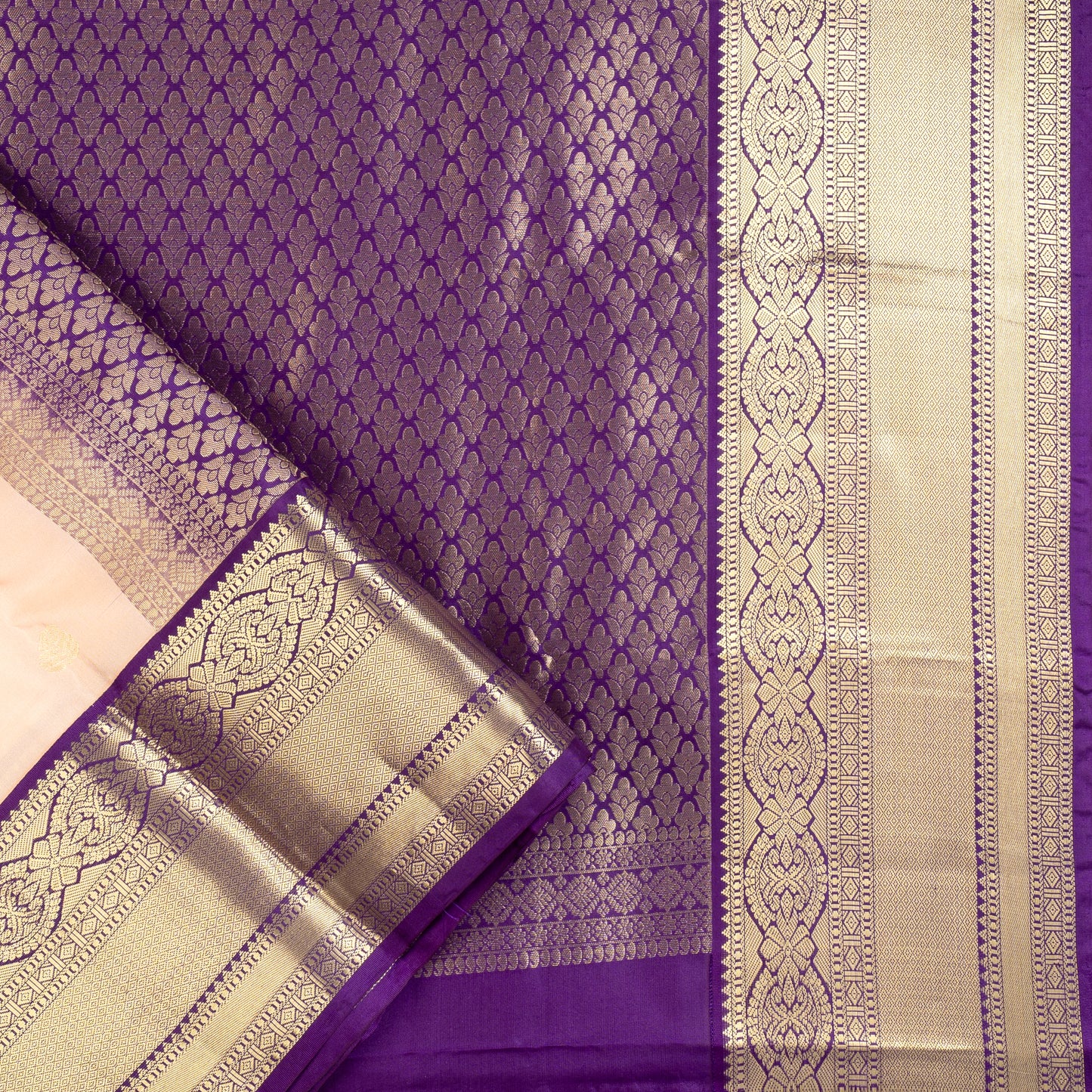 TN000021 - Pastel Pink Kanjivaram Pure Silk