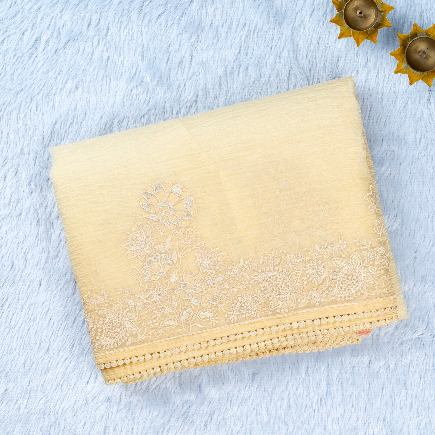 UP000049- Fancy Crush Tissue Embroidery
