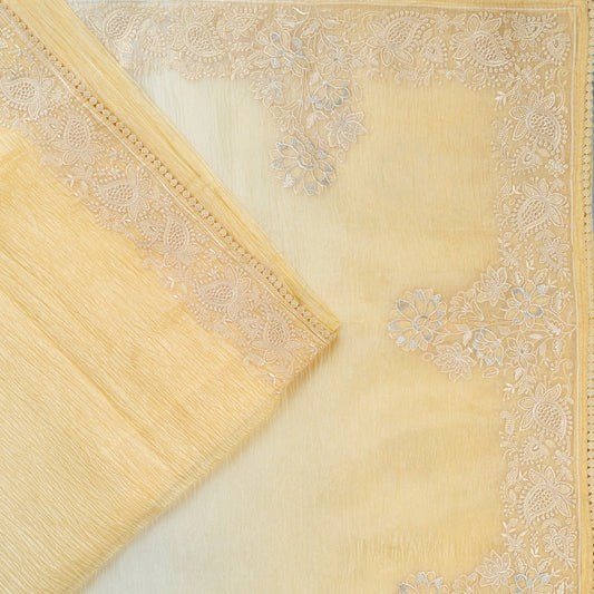 UP000049- Fancy Crush Tissue Embroidery