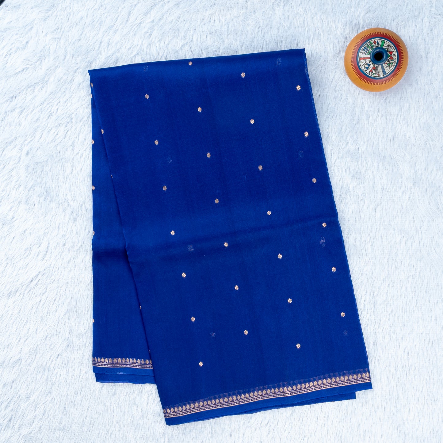 UP000045 Banarasi Pure Silk Organza Butti