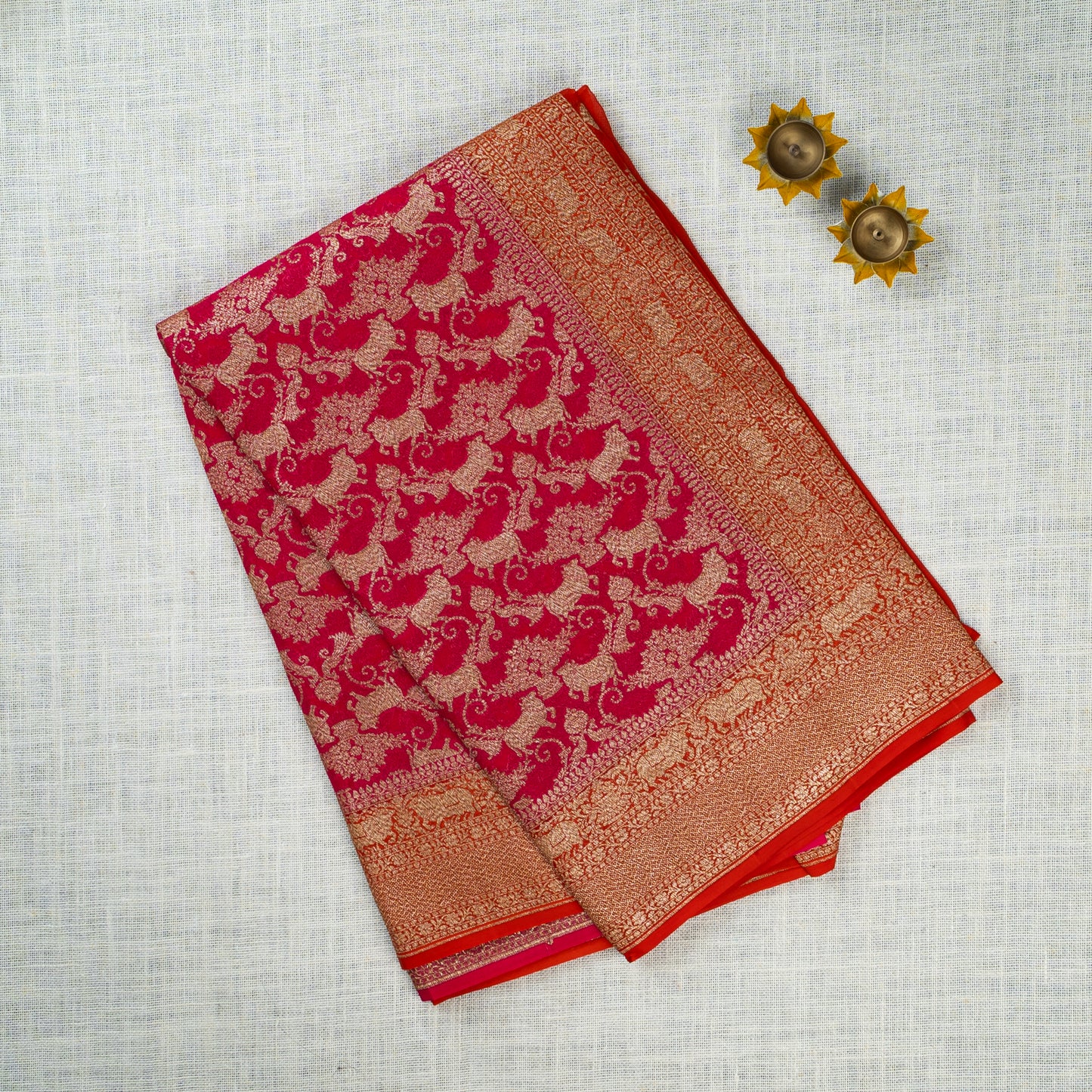 UP000055 - Banarasi Khaddi Georgette Pure Silk