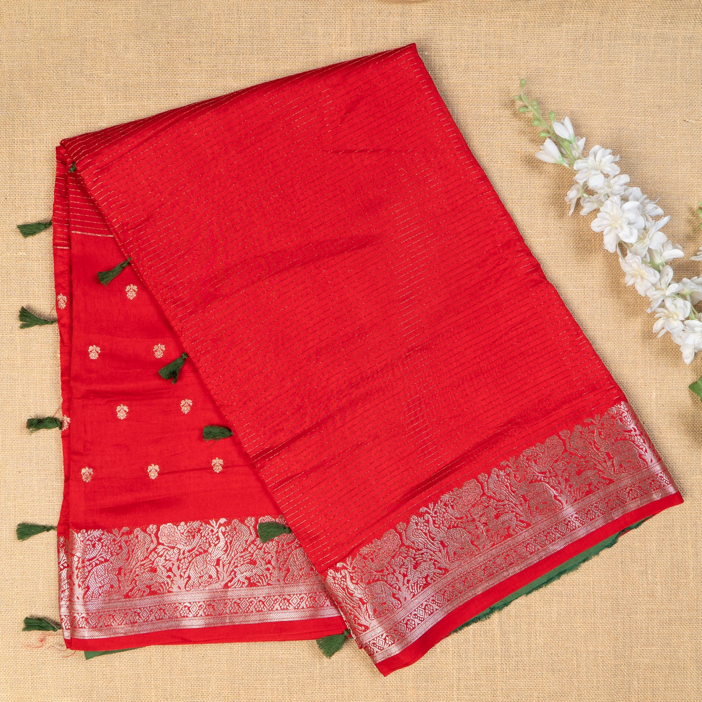 UP000083 - Banarasi Semi Crepe Silk