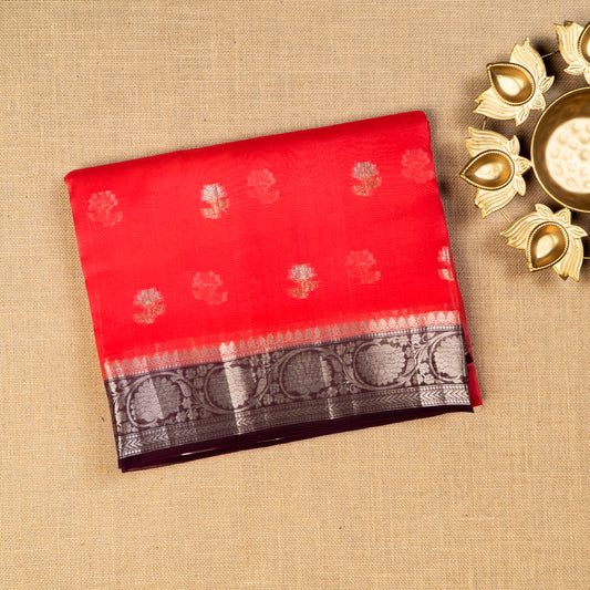 UP000076 - Banarasi Pure Silk Organza