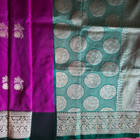 UP000217 - Pure Banarasi Katan / Satin Boder