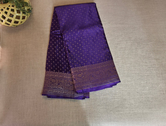 GJ00012 - Banarasi Pure Handloom Khaddi Crepe Chiffon