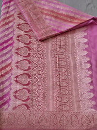 UP000056 - Banarasi Pure Khaddi Georgette Silk Saree