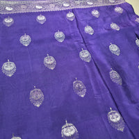 UP000157 Banarasi Semi Crepe Silk