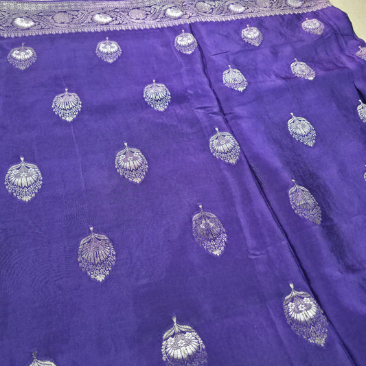 UP000157 Banarasi Semi Crepe Silk