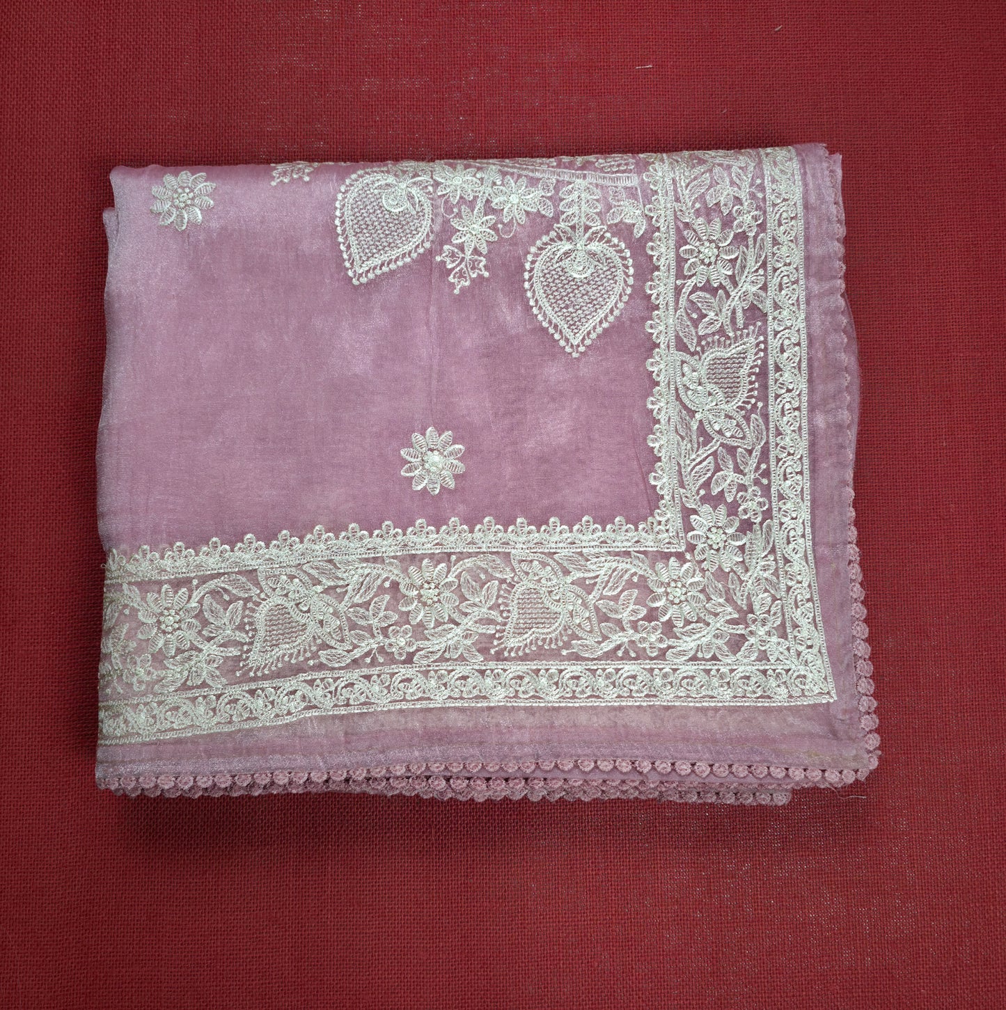UP000144 - Banarasi Semi Silk with Resham Border