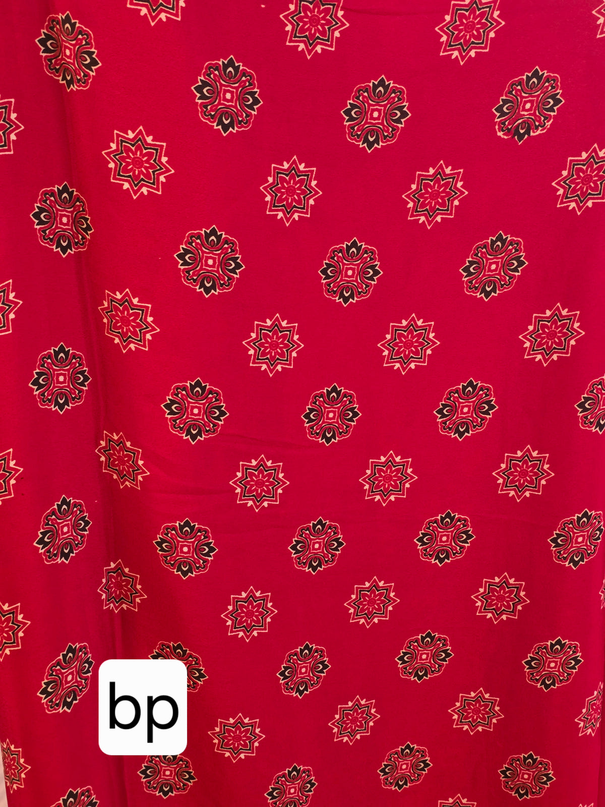 JD000481 Modal Ajrakh with mirror work