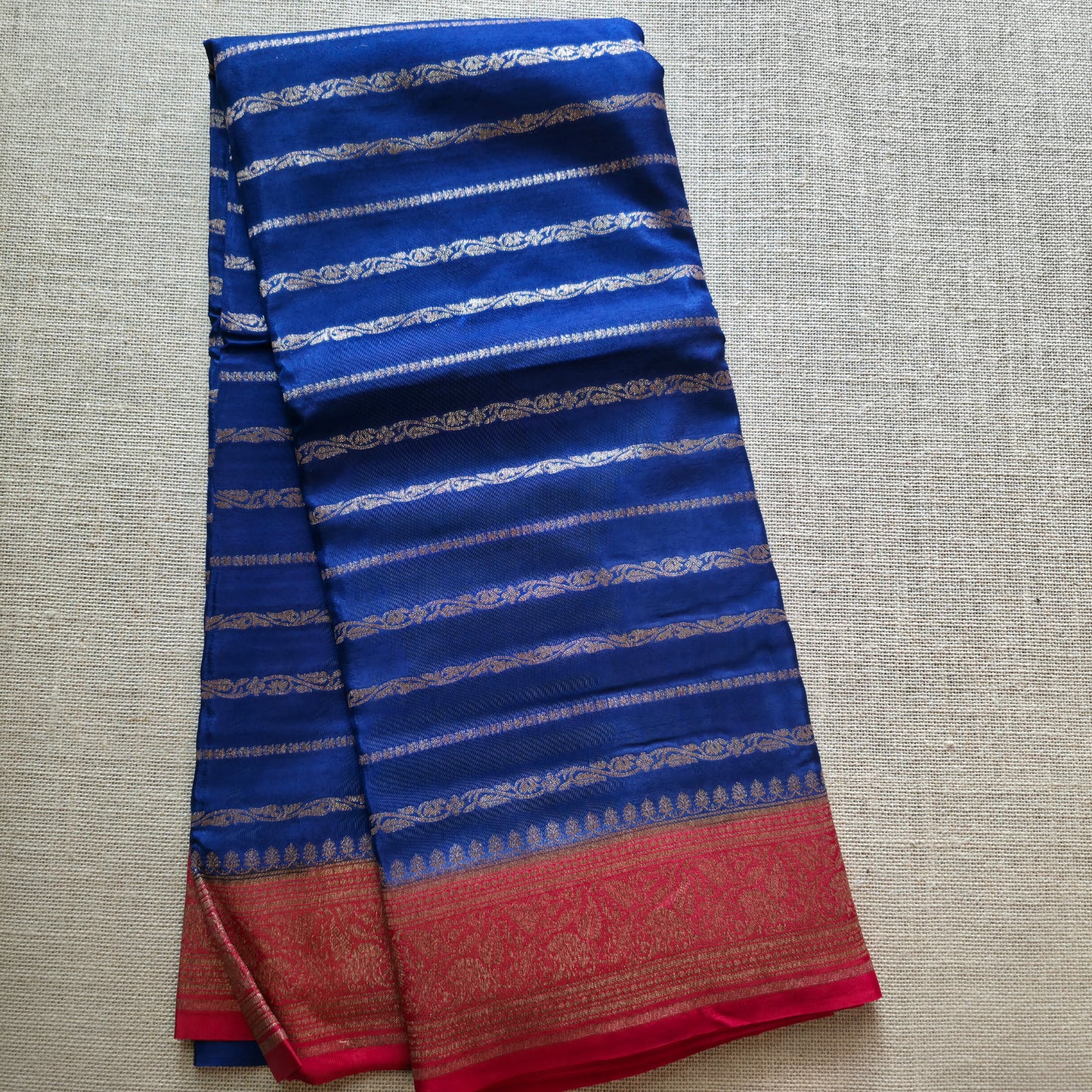 GJ00011 - Banarasi Pure Handloom Khaddi Crepe Chiffon