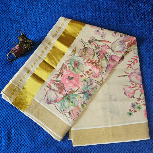 KL000026 - Kerala Saree