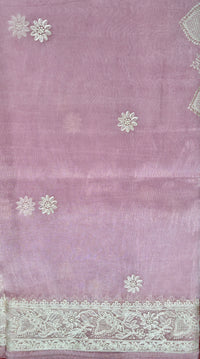 UP000144 - Banarasi Semi Silk with Resham Border