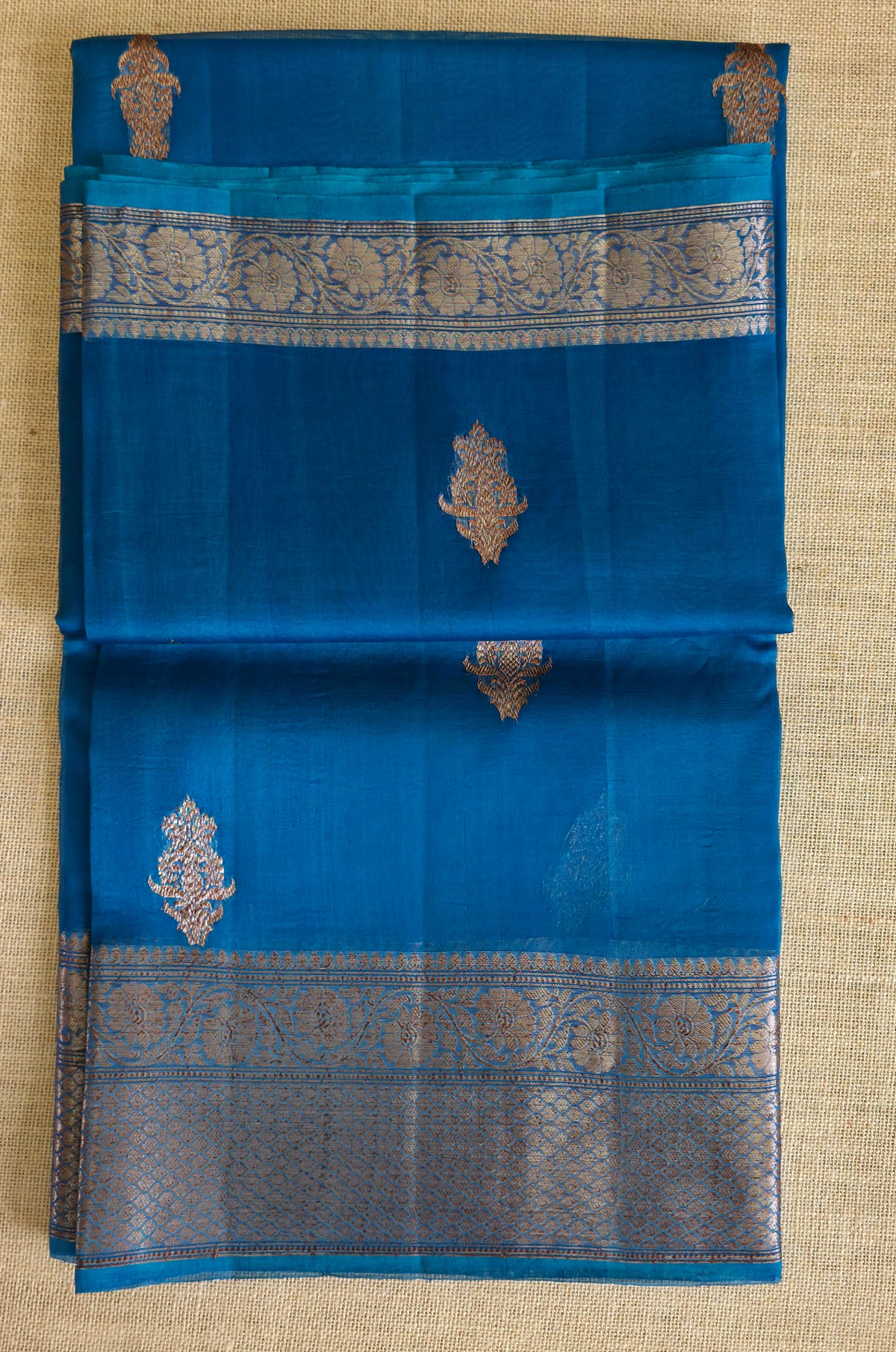 UP000028 - Banarasi Pure Silk  Organza