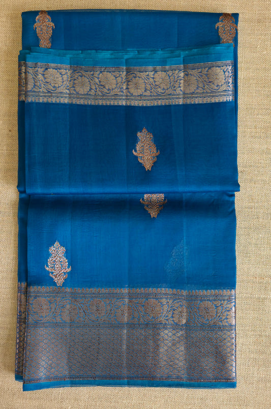 UP000028 - Banarasi Pure Silk  Organza