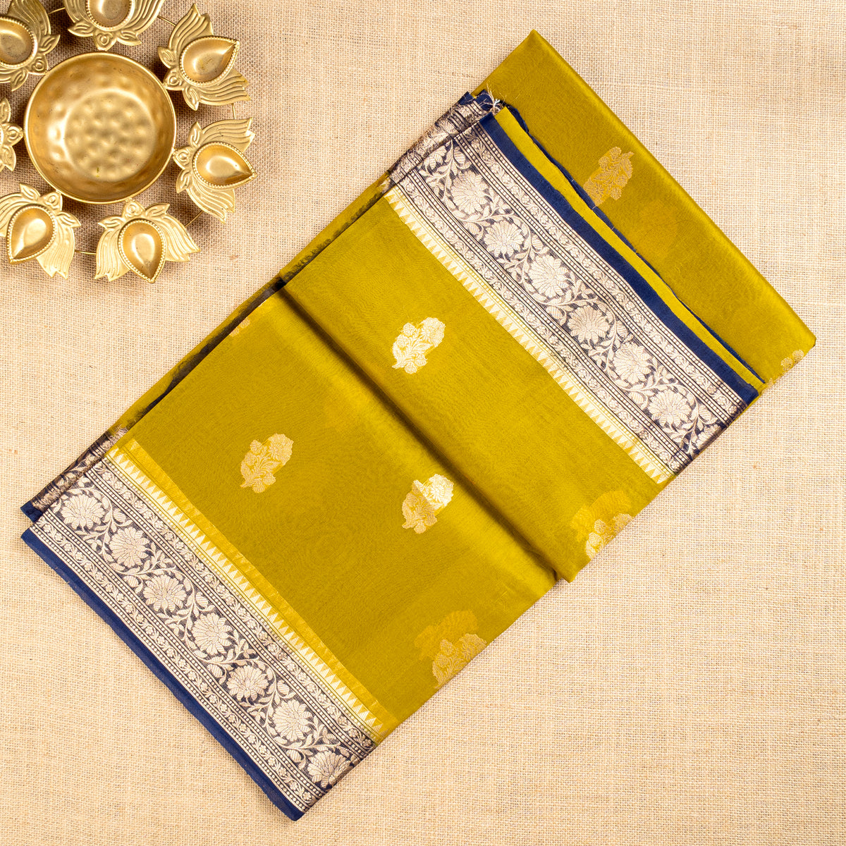 UP000022 - Banarasi Pure Organza Silk