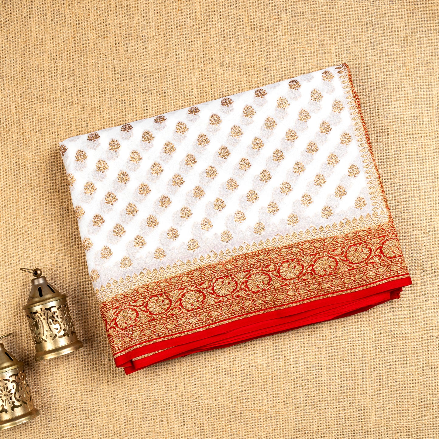 UP000026 - Banarasi Pure Silk Georgette Khaddi