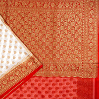 UP000026 - Banarasi Pure Silk Georgette Khaddi