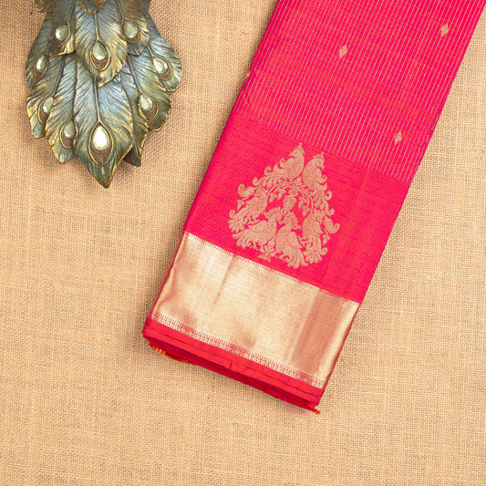 TN000022 - Pink Kanjivaram Pure Silk