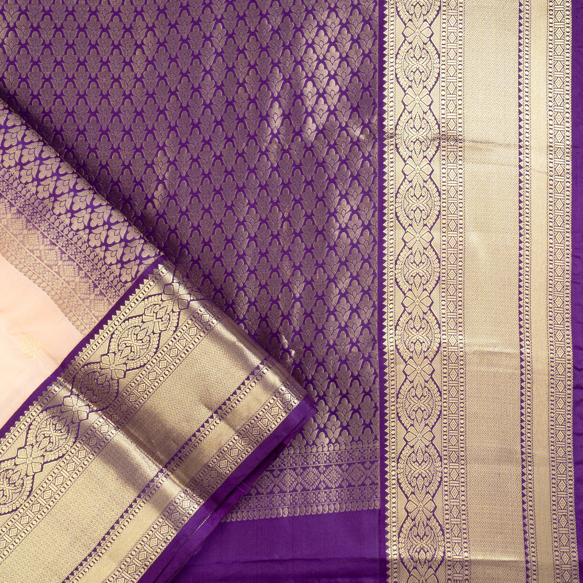 TN000021 - Pastel Pink Kanjivaram Pure Silk