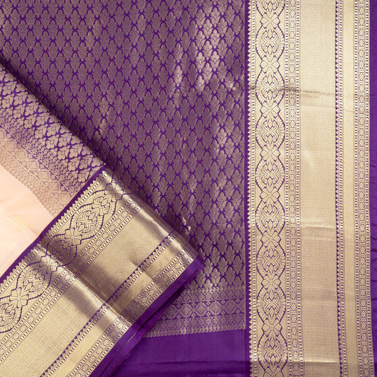 TN000021 - Pastel Pink Kanjivaram Pure Silk