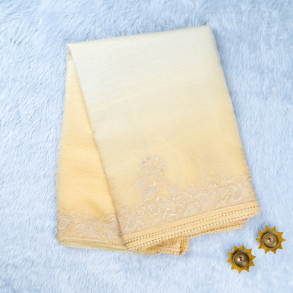 UP000049- Fancy Crush Tissue Embroidery