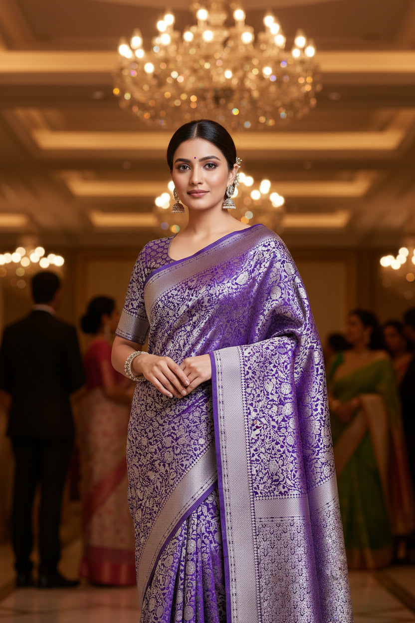 UP000053 - Banarasi Semi Silk