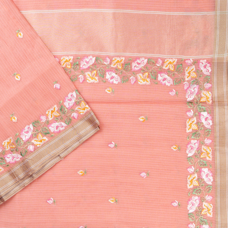UP000042 - Fancy Kota Saree Embroidery