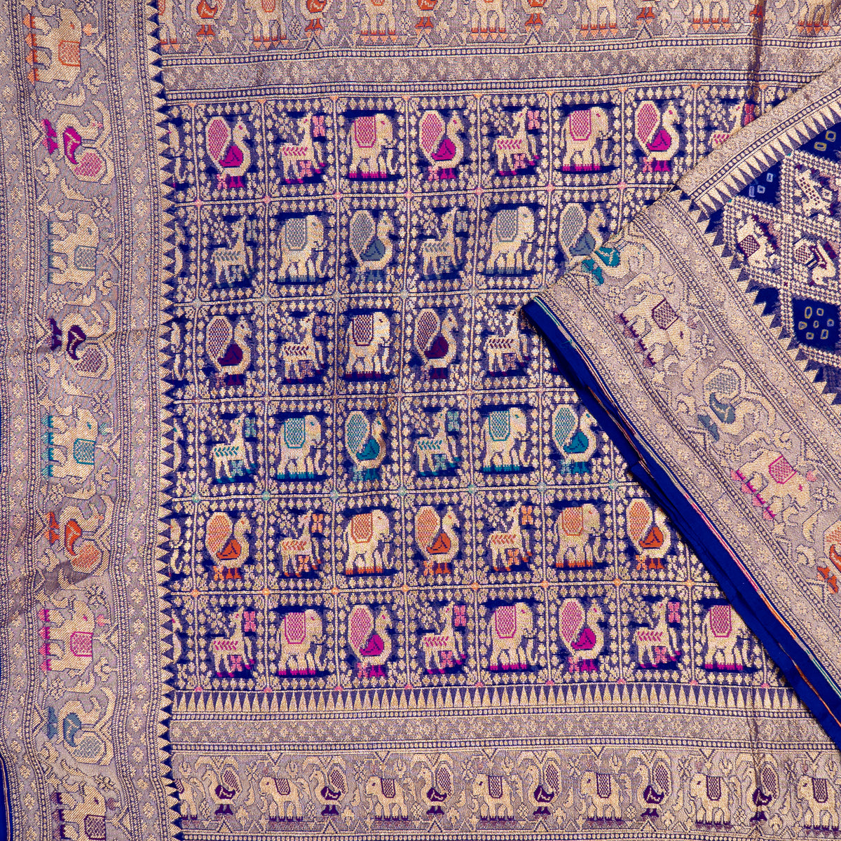 UP000061 - Pure Khaddi Georgette Khaduwa Bandhani