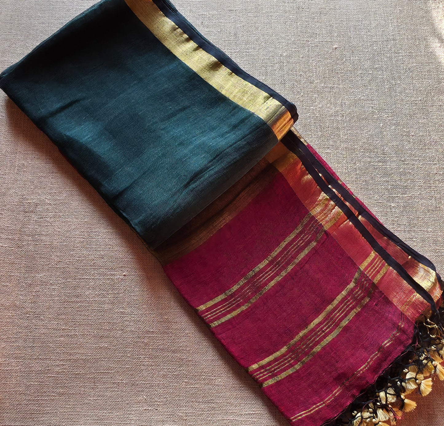 WB000008 - Pure Pure Linen Handwoven Linen