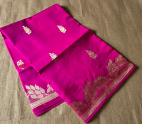 UP000190 - Pure Banarasi Mango Silk / Katan
