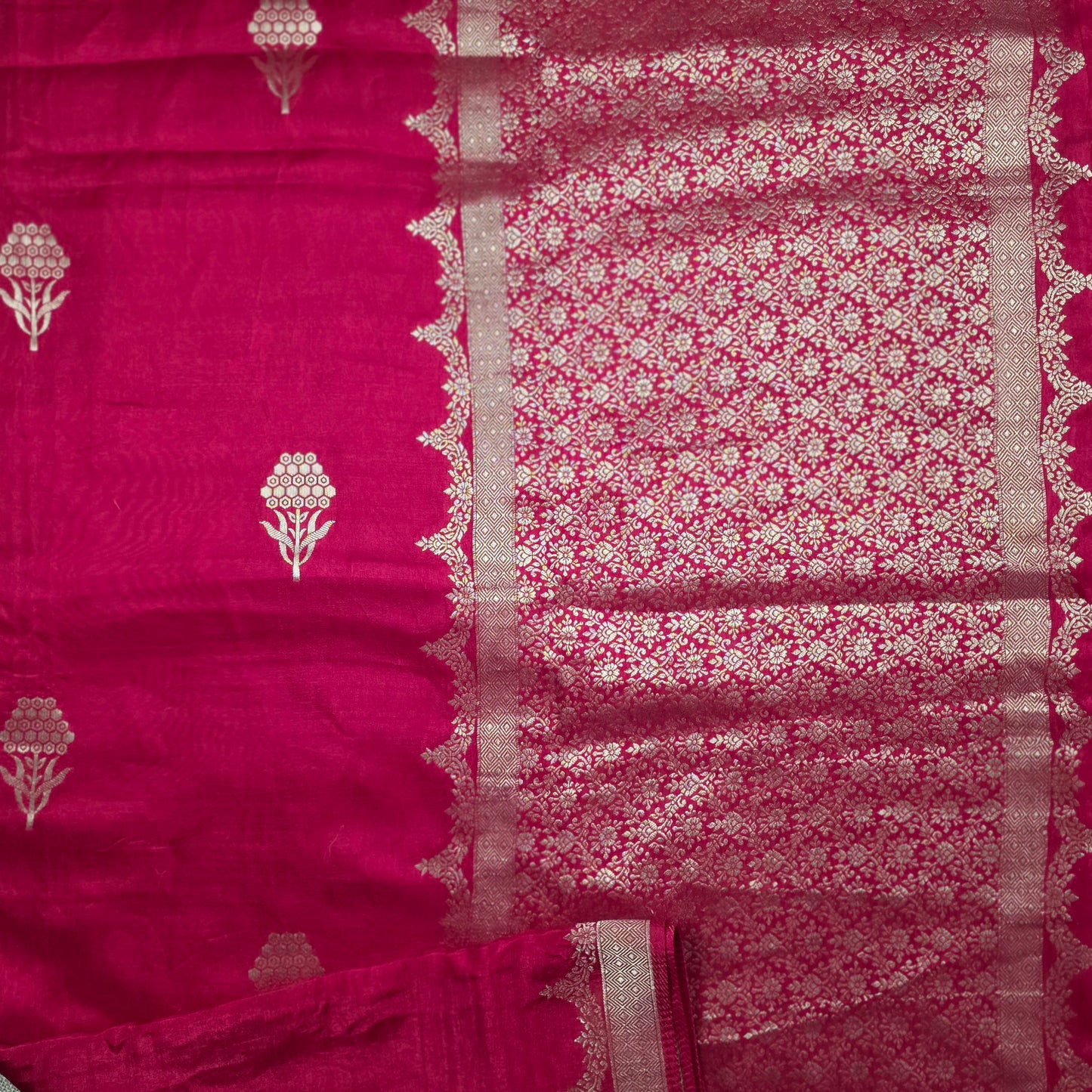UP000134 - Banarasi Semi Silk Satin