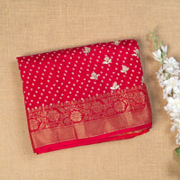 GJ000013 - Pink Bandhani with Gotapatti work