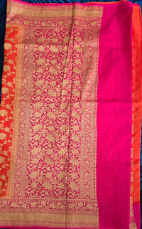 UP000038 - Banarasi Silk Georgette Khaddi