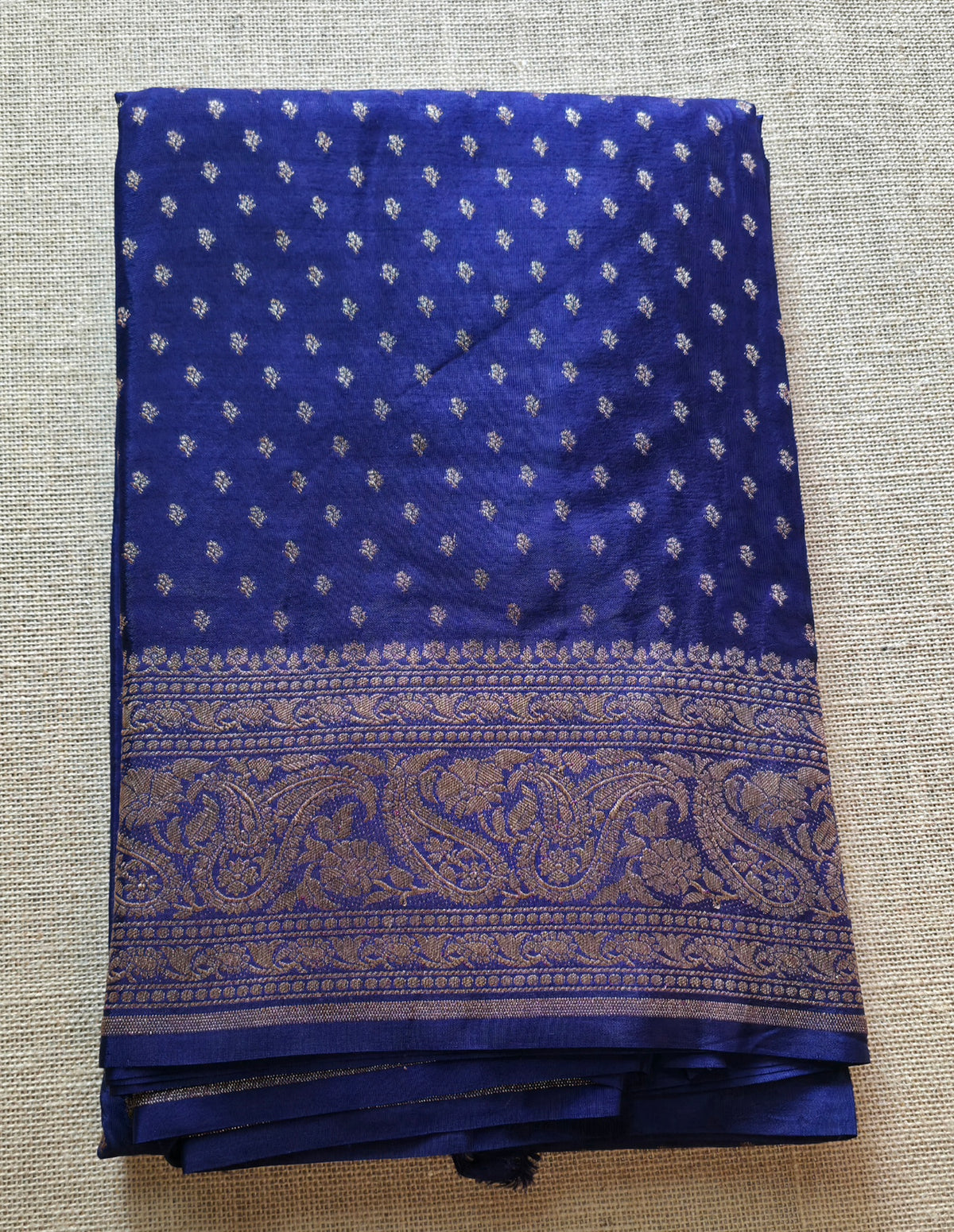 GJ000009 - Banarasi Pure Handloom Khaddi Crepe Chiffon