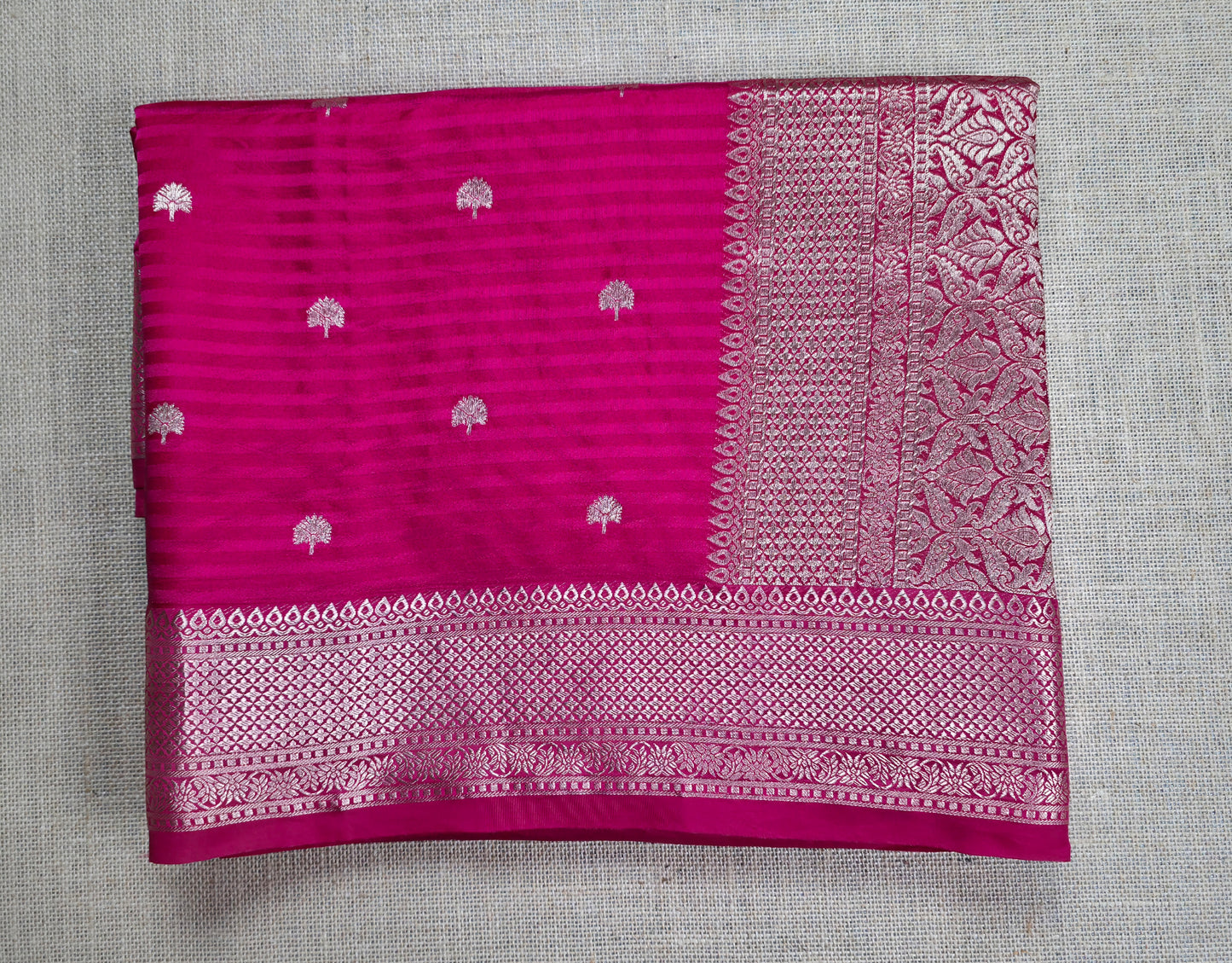 UP000153 - Banarasi Semi Silk Satin