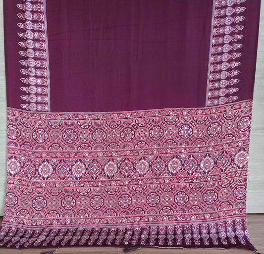 JD000534 Modal Ajrakh vth mirror work