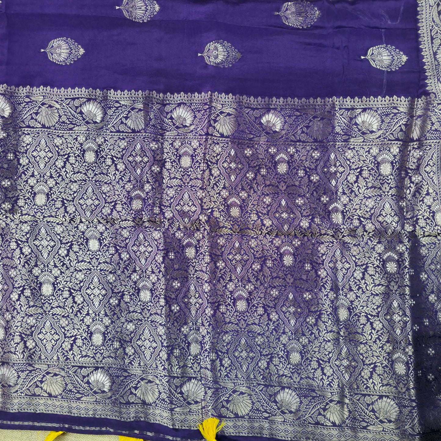 UP000157 Banarasi Semi Crepe Silk