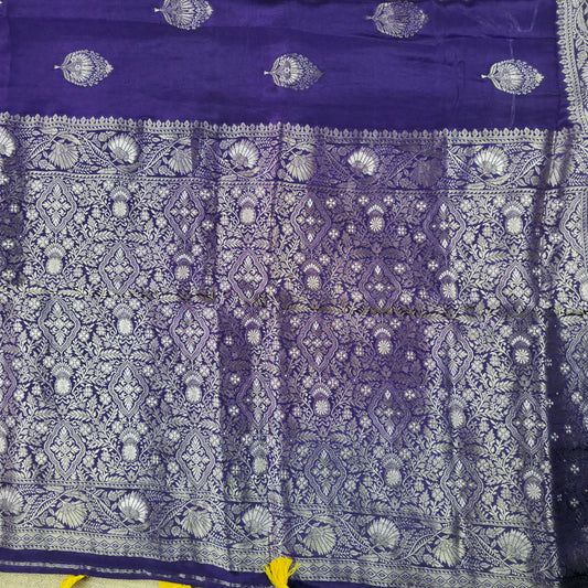 UP000157 Banarasi Semi Crepe Silk