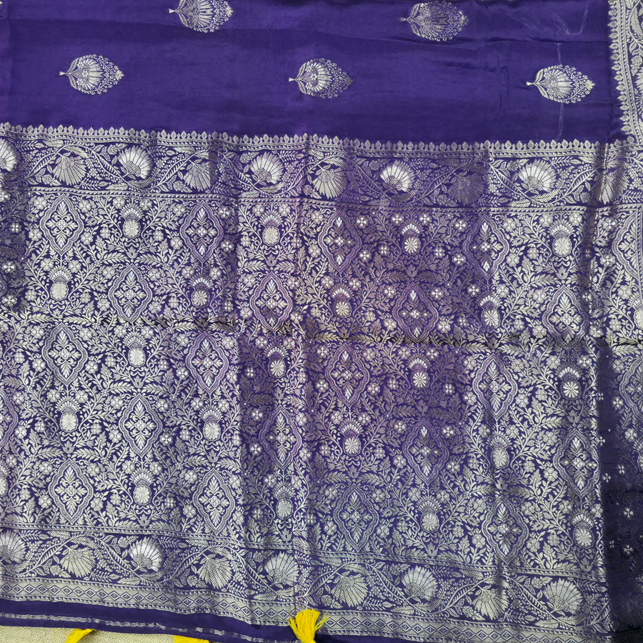 UP000157 Banarasi Semi Crepe Silk