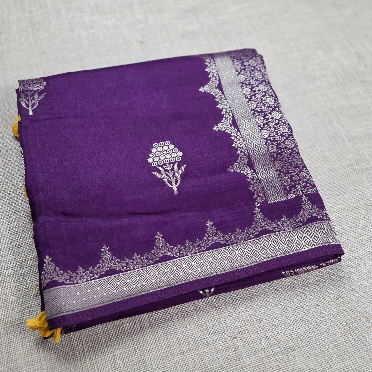 UP000135 -Banarasi Semi Silk Satin