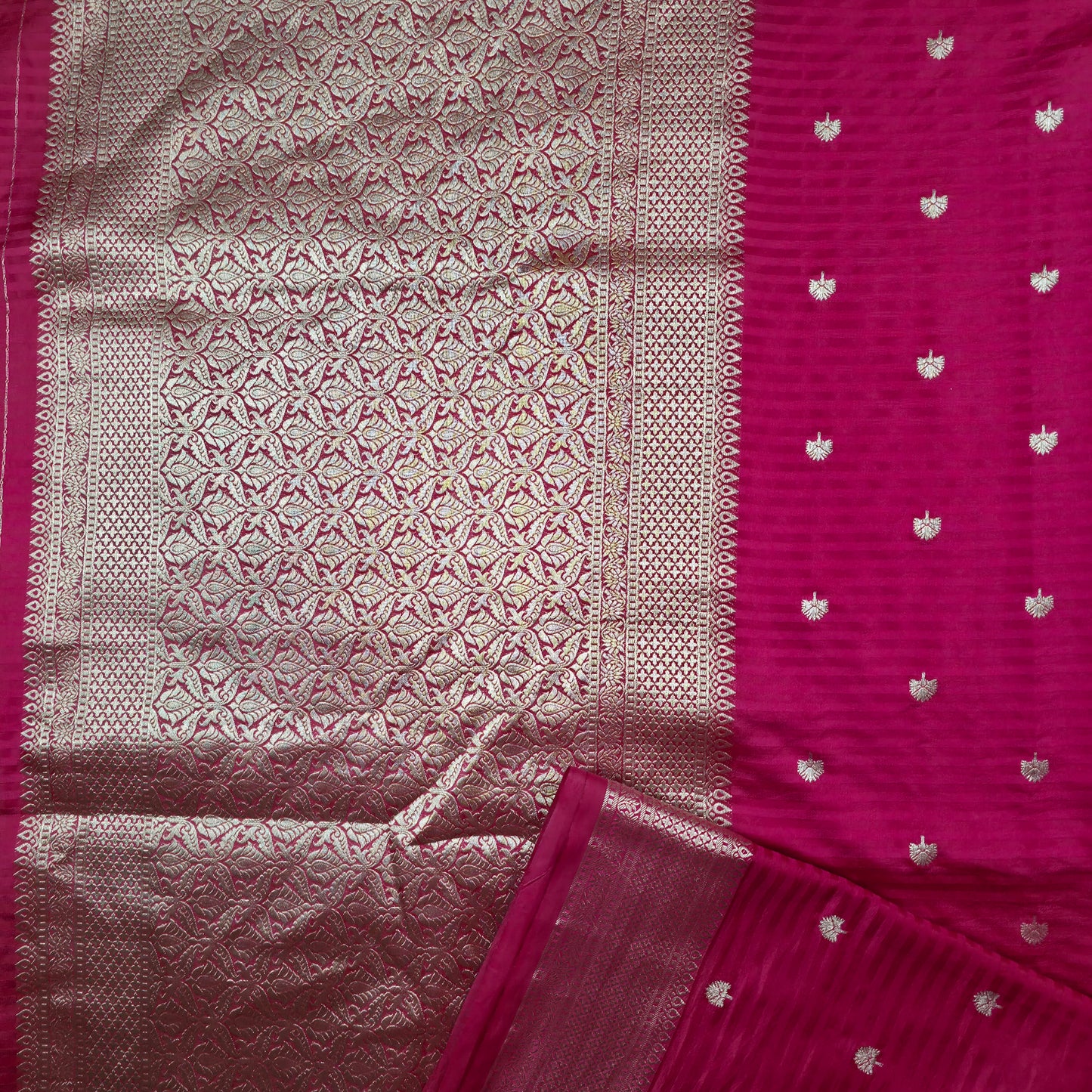 UP000153 - Banarasi Semi Silk Satin