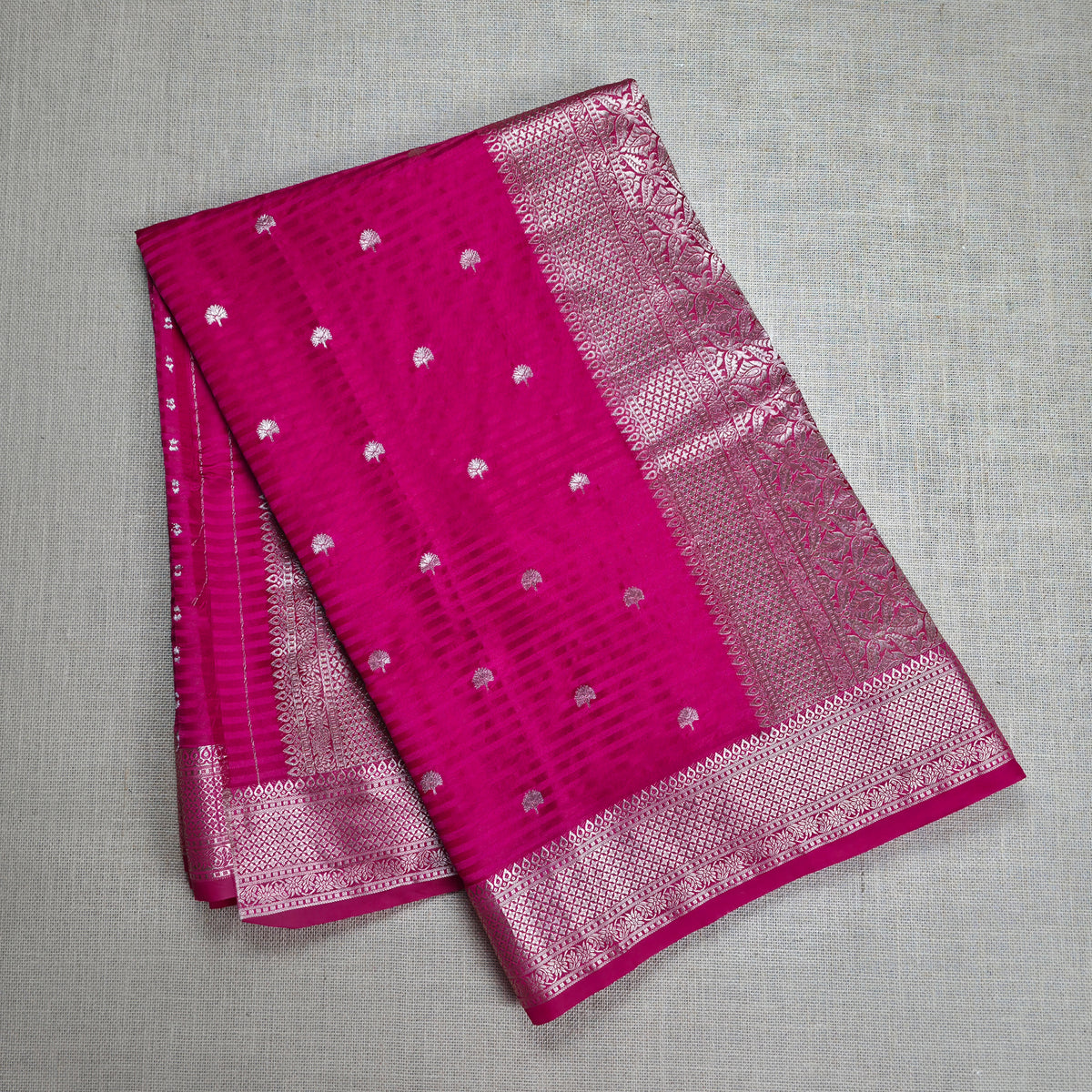 UP000153 - Banarasi Semi Silk Satin