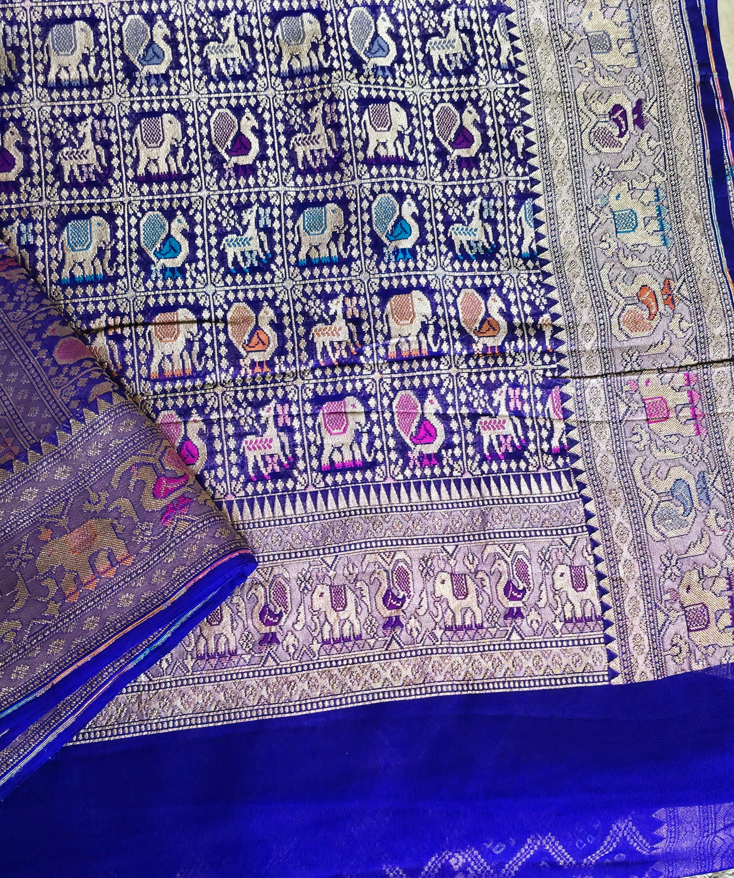 UP000061 - Pure Khaddi Georgette Khaduwa Bandhani