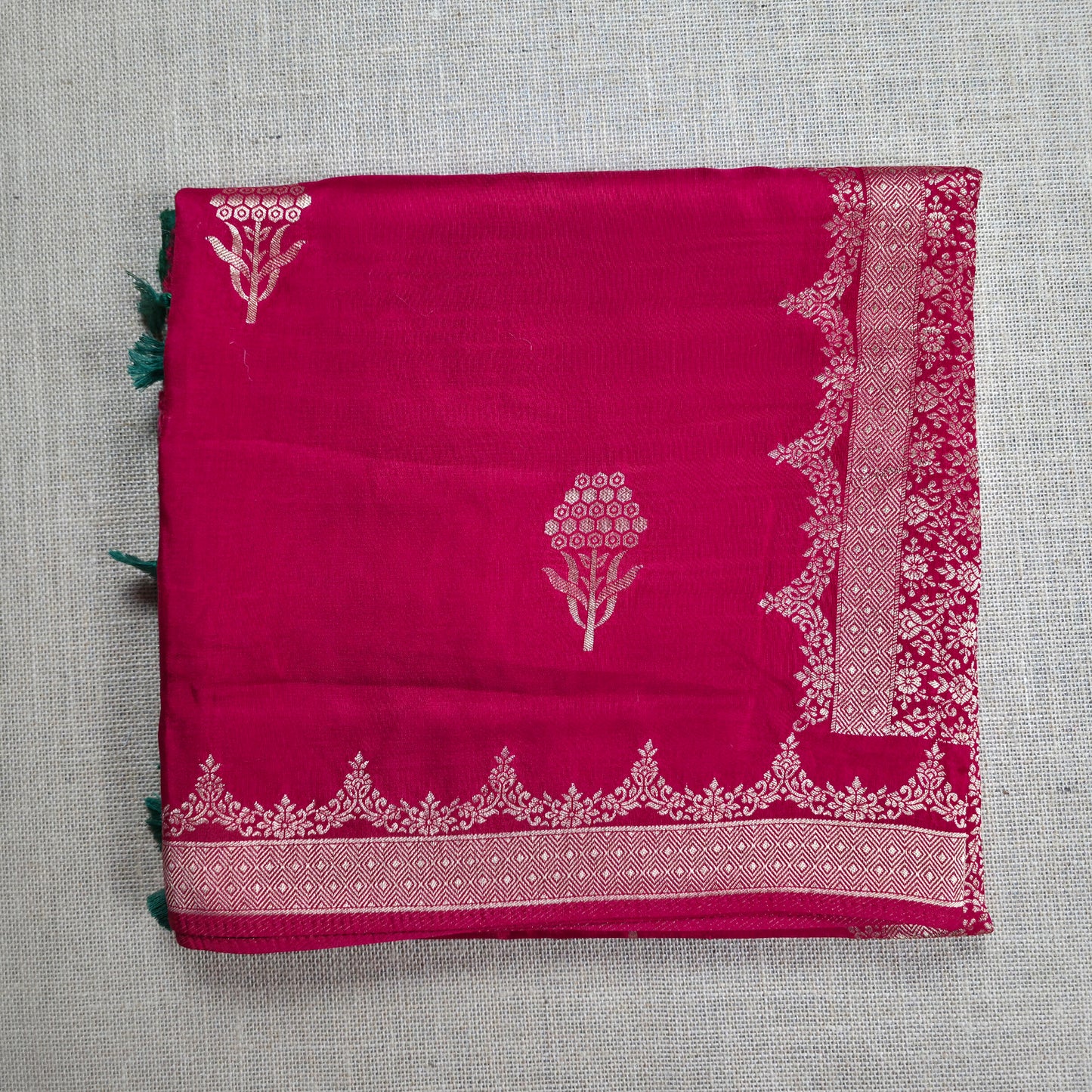 UP000134 - Banarasi Semi Silk Satin