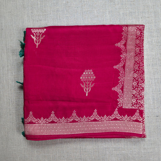 UP000134 - Banarasi Semi Silk Satin