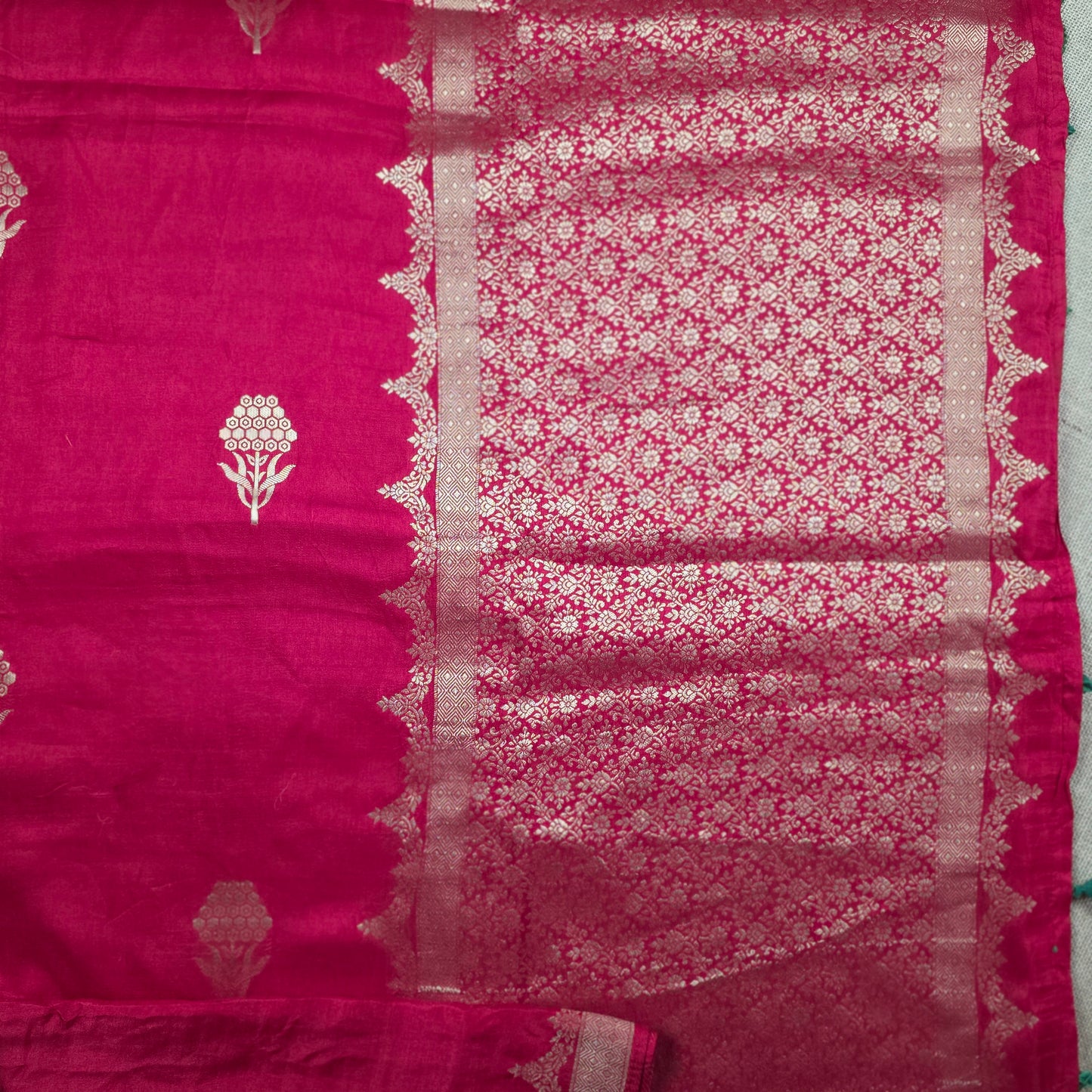 UP000134 - Banarasi Semi Silk Satin