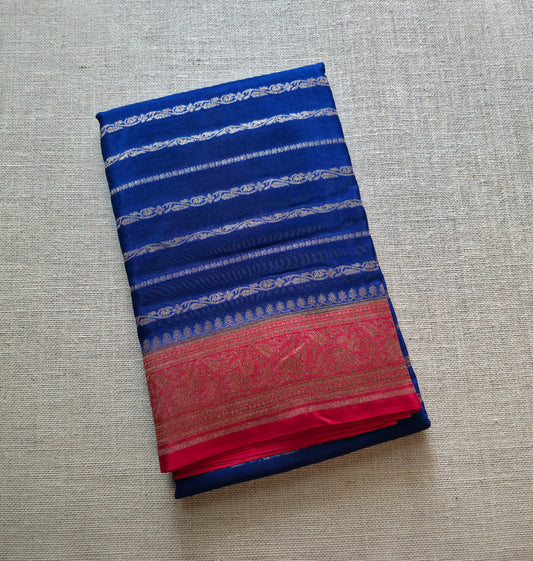 GJ00011 - Banarasi Pure Handloom Khaddi Crepe Chiffon