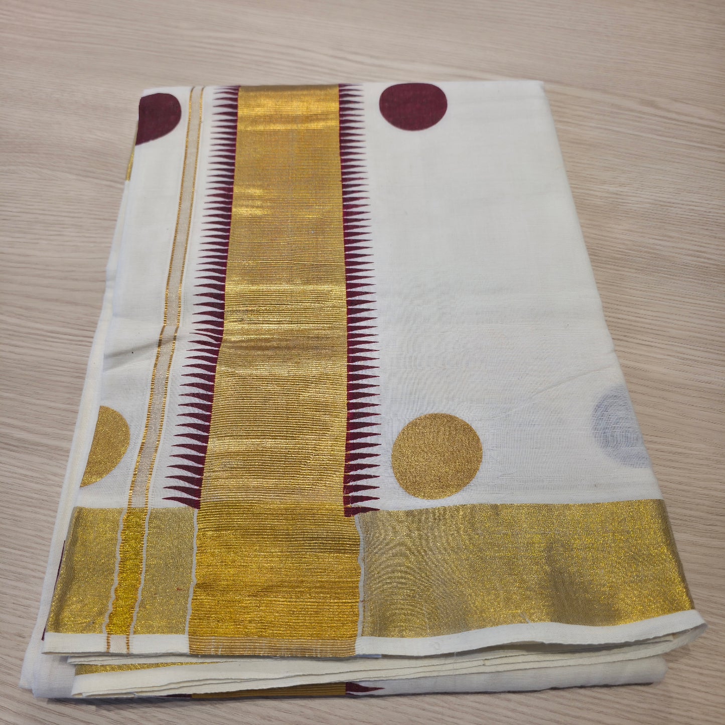 KL000076 Kerala Cotton Polka